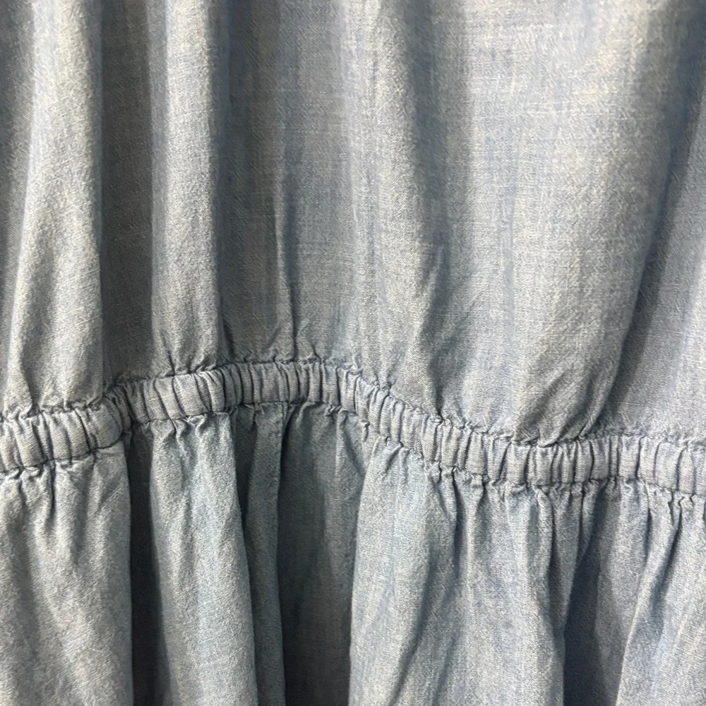 NWT Lane Bryant Light Blue Denim Mid Dress size 22 - Picture 7 of 11